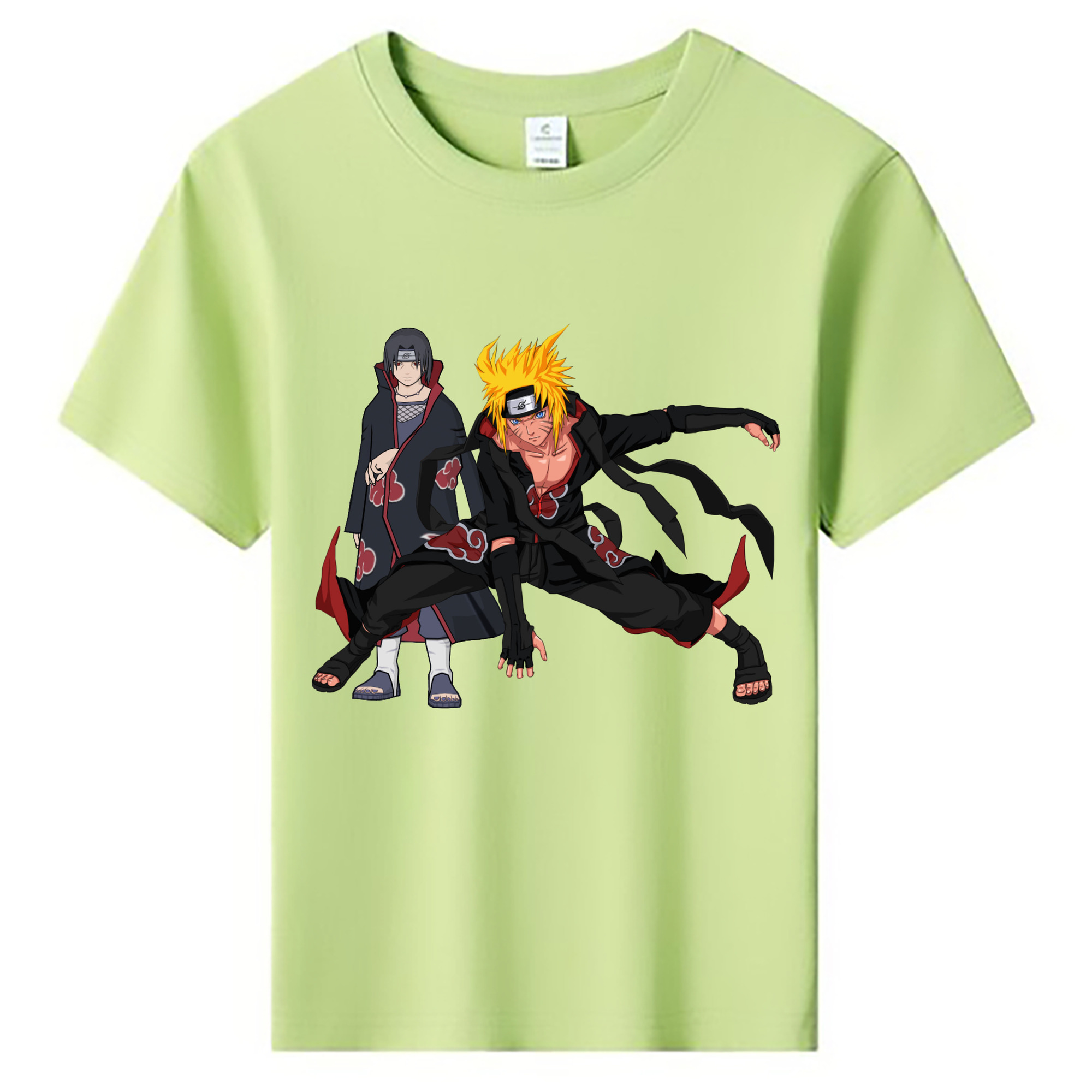 （画像用） NARUTO -ナルト- うずまき ナルト Uzumaki Naruto 綿100％キッズTシャツ（フロントプリント）